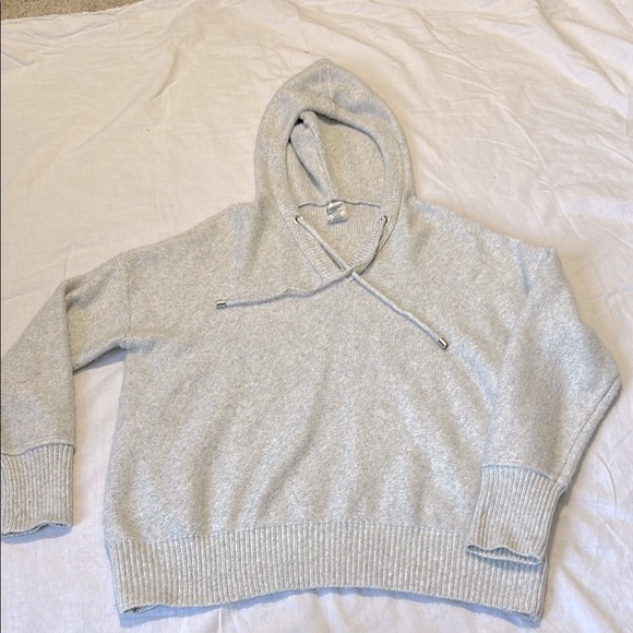 Joie Sweaters - Joie Gray  Hooded Sweater Medium